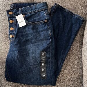 J Crew Midrise Flare Crop NWT